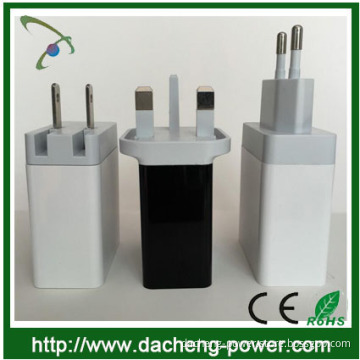 EU plug travel adapter usb travel charger adapter 5V 3.4A